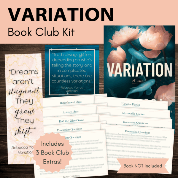 Variation by Rebecca Yarros Book Club Kit